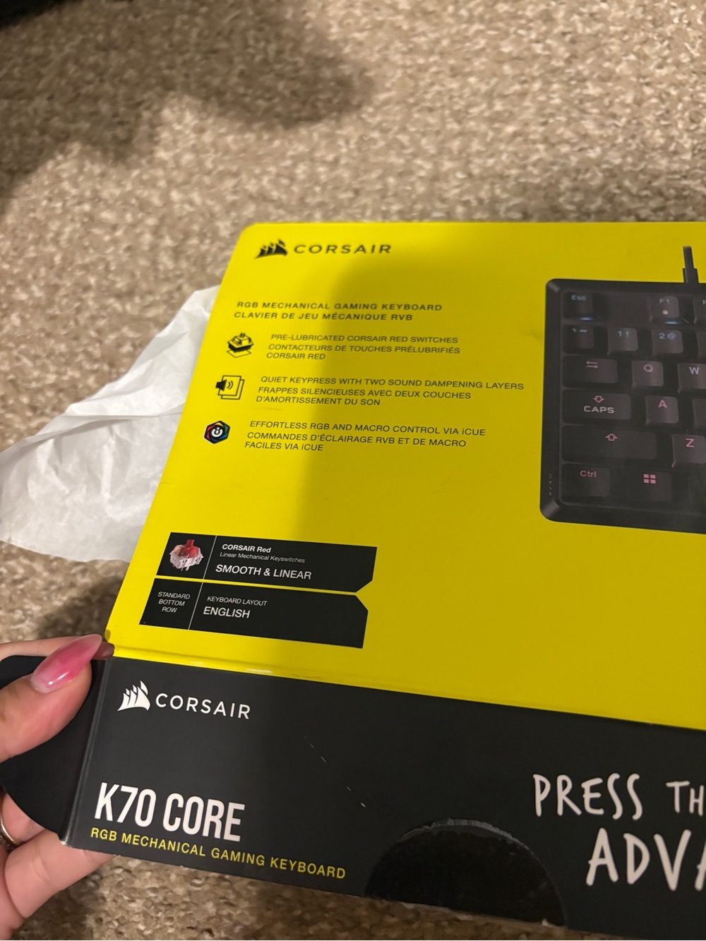 K70 Core Keyboard - Picture 3 of 3